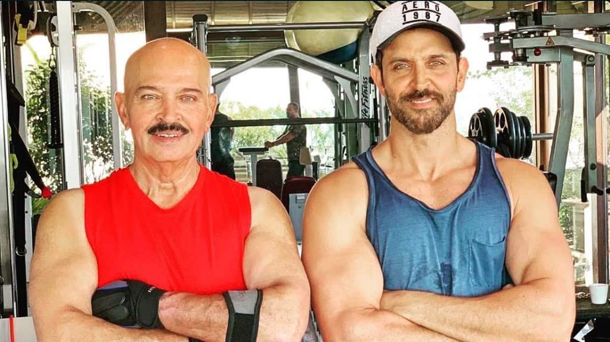 Rakesh and Hrithik Roshan